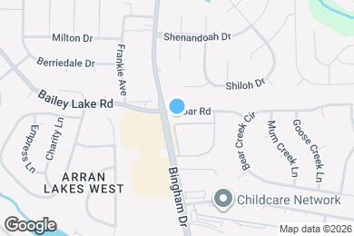 Map image of the property - 1830 Balmoral Dr