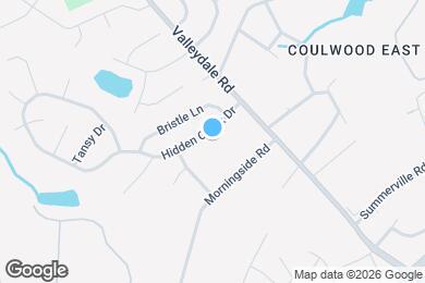 Map image of the property - 7007 Hidden Creek Dr