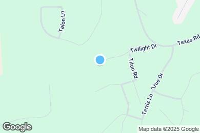 Map image of the property - 16600 Twilight Dr