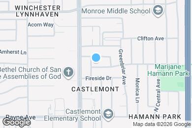 Map image of the property - 3063 Westfield Avenue