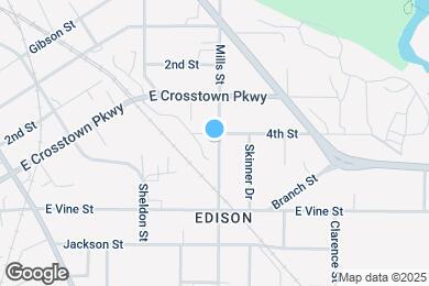 Map image of the property - 708 Mills St