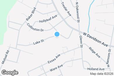 Map image of the property - 1411 Lake St