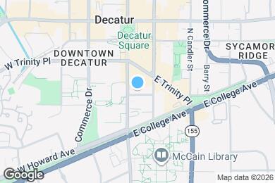 Map image of the property - 114 E Maple St