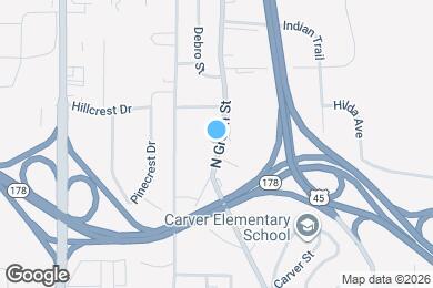 Map image of the property - 1301 N Green St