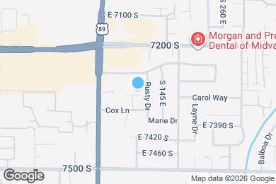 Map image of the property - 103 E 7320 S