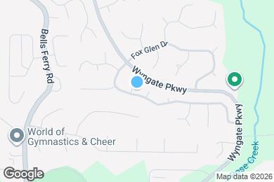 Map image of the property - 1402 Long Shadow Ct