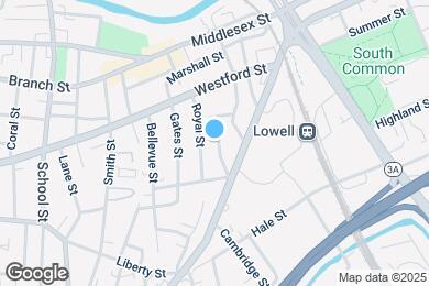 Map image of the property - 25 Ware St