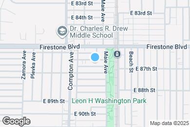 Map image of the property - 1616 E 87th St