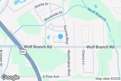 Map image of the property - 2016 Briarcliff Cir