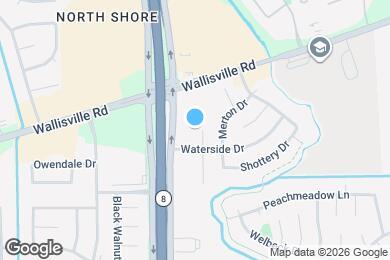 Map image of the property - 1715 Evesham Dr