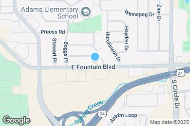 Map image of the property - 3-Bedroom Home with Garage and Fenced Yard...
