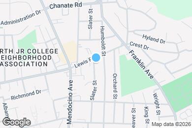 Map image of the property - 2158 Slater St