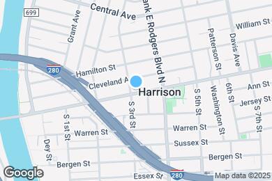 Map image of the property - 304 Harrison Ave