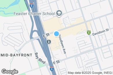 Map image of the property - Vista Shores – Bright, Renovated Studios Just Minutes from the Coast!