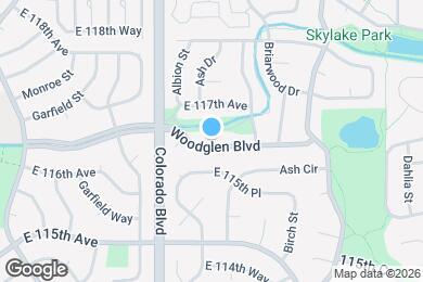 Map image of the property - 4099 Woodglen Blvd