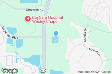 Map image of the property - Amberlin Wiregrass Ranch 55+ Active Adult