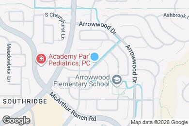 Map image of the property - 4485 E Hunterwood Dr