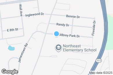 Map image of the property - 1535 Bilbrey Park Dr