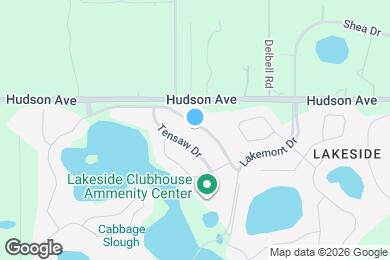 Map image of the property - 13806 Newport Shores Dr