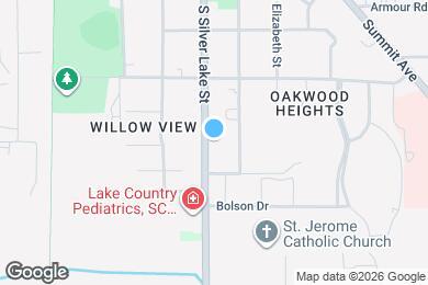 Map image of the property - 863 S Silver Lake St
