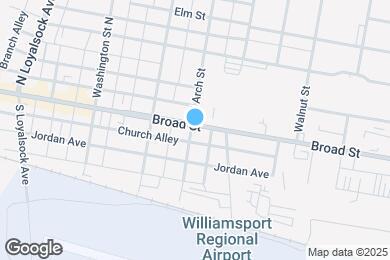 Map image of the property - 600 Broad St