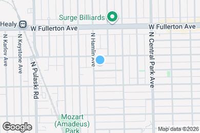 Map image of the property - 3748 W Lyndale St