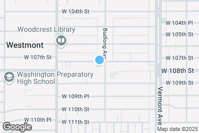 Map image of the property - 107th