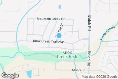 Map image of the property - 226 Knox Creek Trail NW