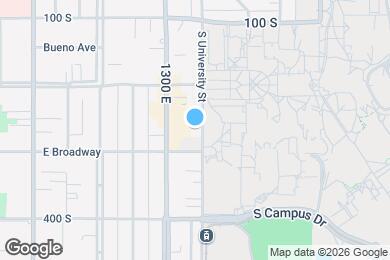 Map image of the property - 258 S University St