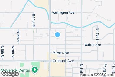 Map image of the property - 1212 Walnut Ave