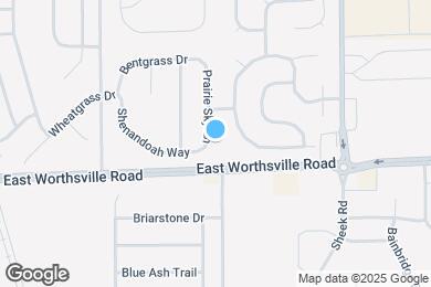 Map image of the property - 2069 Prairie Sky Ln