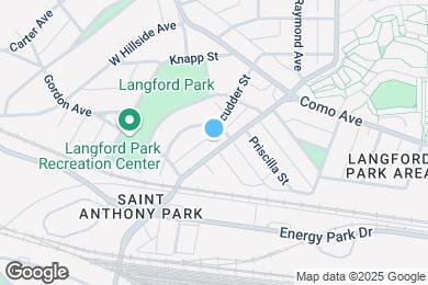 Map image of the property - 1145 Raymond Ave