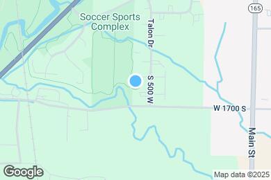 Map image of the property - 1629 Talon Dr