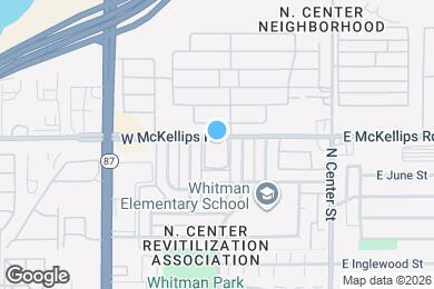 Map image of the property - Evergreen on McKellips Apartments