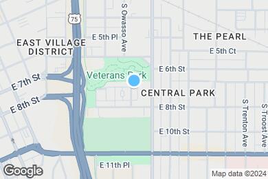 Map image of the property - The Village Flats