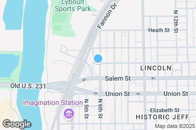 Map image of the property - 930 N 6th St