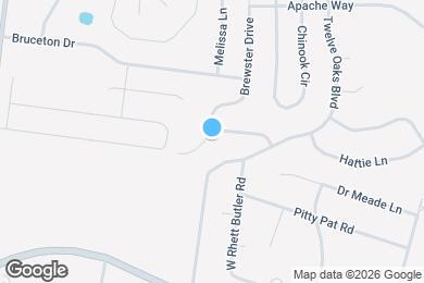 Map image of the property - 2849 Brewster Drive