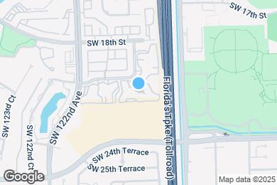 Map image of the property - 11790 SW 18th St