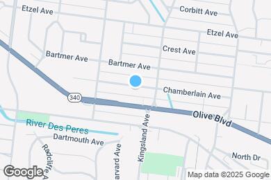 Map image of the property - 6726 Chamberlain Ave