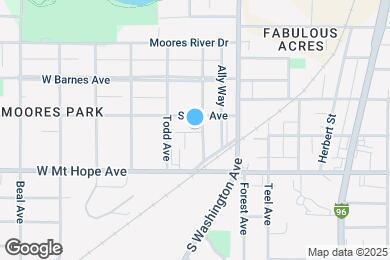 Map image of the property - 1810 Coleman Ave