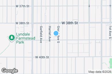 Map image of the property - 3852 Grand Ave S