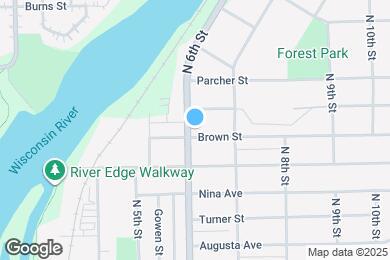 Map image of the property - 604 Brown St