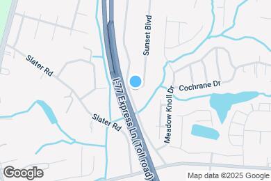 Map image of the property - 2012 Sunset Blvd