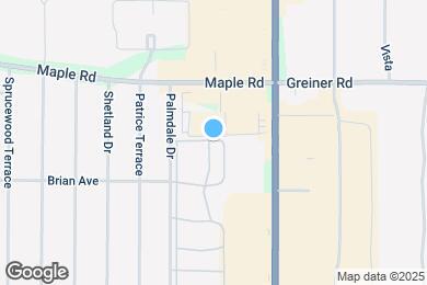 Map image of the property - 283 Palmdale Dr