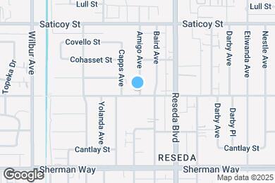 Map image of the property - 18605 Valerio St