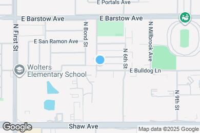 Map image of the property - 1322 E Bulldog Ln