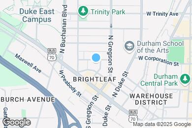 Map image of the property - 1003 Lamond Ave