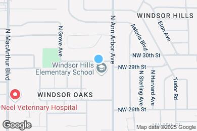 Map image of the property - 4920 NW 29th St
