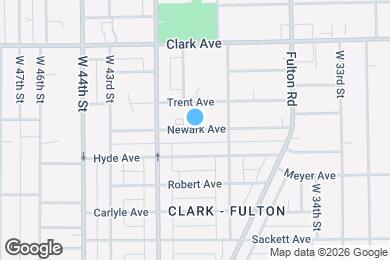 Map image of the property - 1 Newark Ave