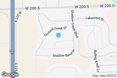 Map image of the property - 2396 Meadow Bend Dr